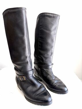 Vintage Santana Canada Leather Riding Boots Equestrian - Size 7.5